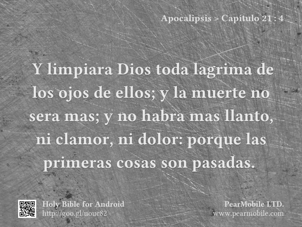 Apocalipsis, Capítulo 21:4